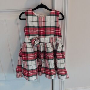 Carter's Red and Green Plaid Dress